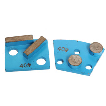 Diamond Trapezoid Grinding Plate Ferramentas para Reforçar Polimento de Pavimento de Concreto